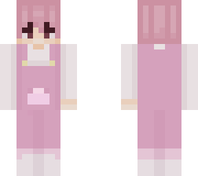 boy in pink overalls