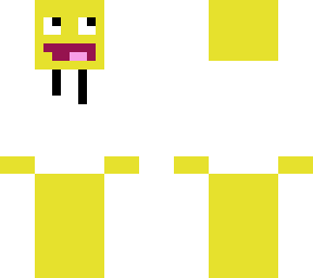 epic face wearing a hoodie(my first skin)reupload!