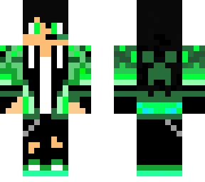 green gamer boy