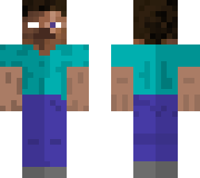 half herobrine half steve