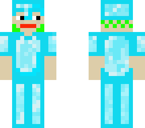 noob in armor and green neckalce