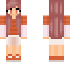 orange and pink
