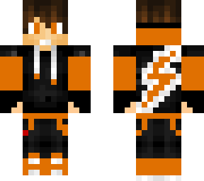 orange gamer boy