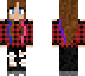 plaid girl