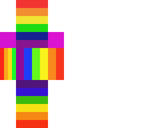 pride flag man