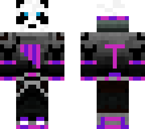 retro panda tiny