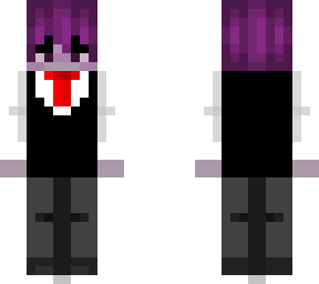 ~*am i less scary with no mask and purple hair?*~