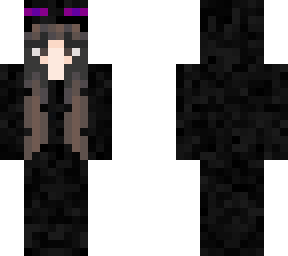 (edit) cute enderman onesie!
