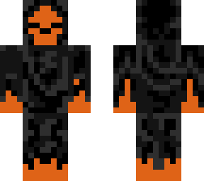 black, robed halloween