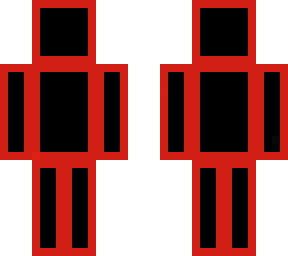 black and red dude