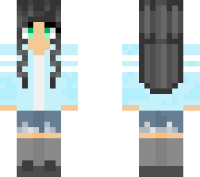 black haired girl