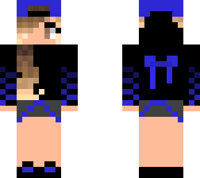 blue girl