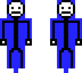 bluewolves main minecraft skin