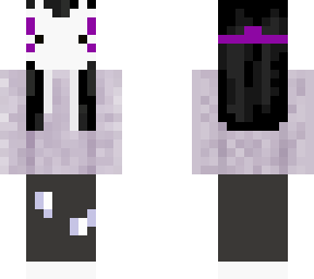 cat mask girl