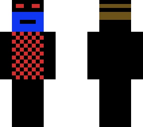 checkerboard chest guy