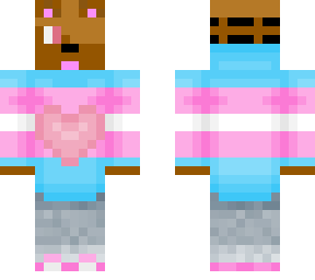 clowny y marxi2u con el buso trans :3