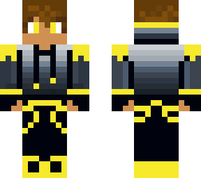 cool yellow gamer boy