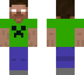 creeper shirt herobrine