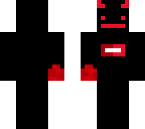demon with face