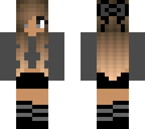 female w/ bow