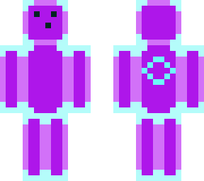 glass-ey slime golem purple ver read desc