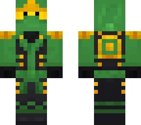 green ninja kimono suit remake