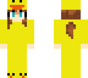 hat kid in a duck onesie