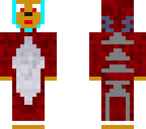 intelsharkyboi creepy halloween skin