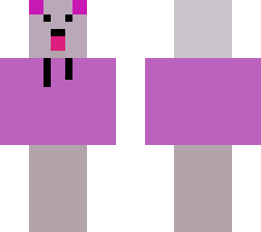 lightpurple hooded wolf