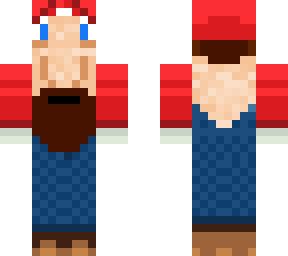longfaced mario (red)