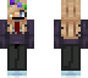 mafia skin (me in a suit and a mask) with orange eye