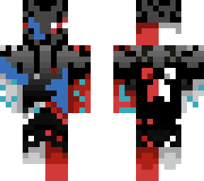 modified red and white enderman