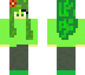 nature girl with sweater 2.0