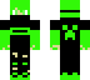 neon green boy