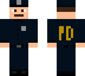 police officer with mustache (long sleeves)