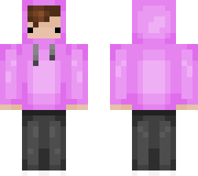 purple hoodie skin