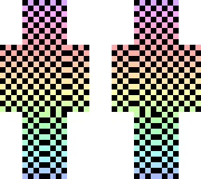 rainbow checkerboard pattern (it looks wrong in preview)