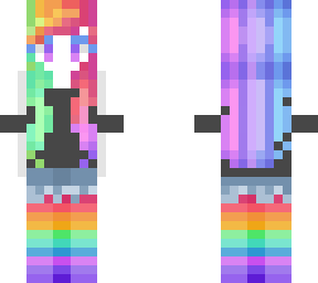 rainbow girl