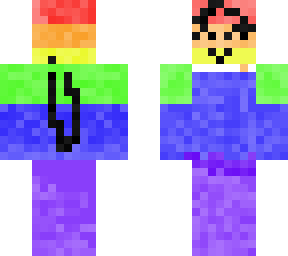 rainbow girl