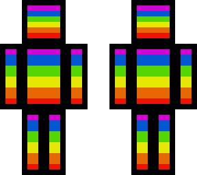 rainbow guy black