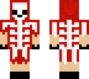 skeleton with hands and feet