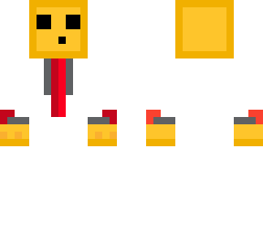 white suit