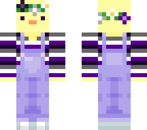 (a$exual) ace duck with overalls + ace flower crown