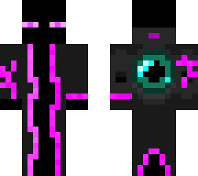 3d ender man in robes