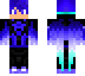 angel azul