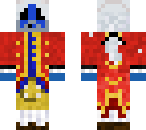 bearded blue guy