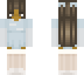 blue dress (black skin)