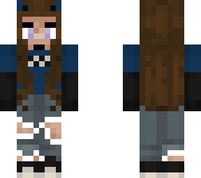 blue girl
