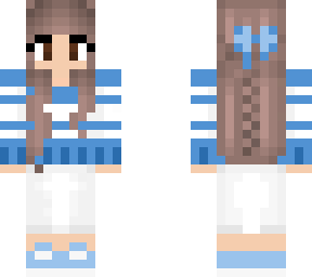 blue girl