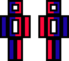 blue n red